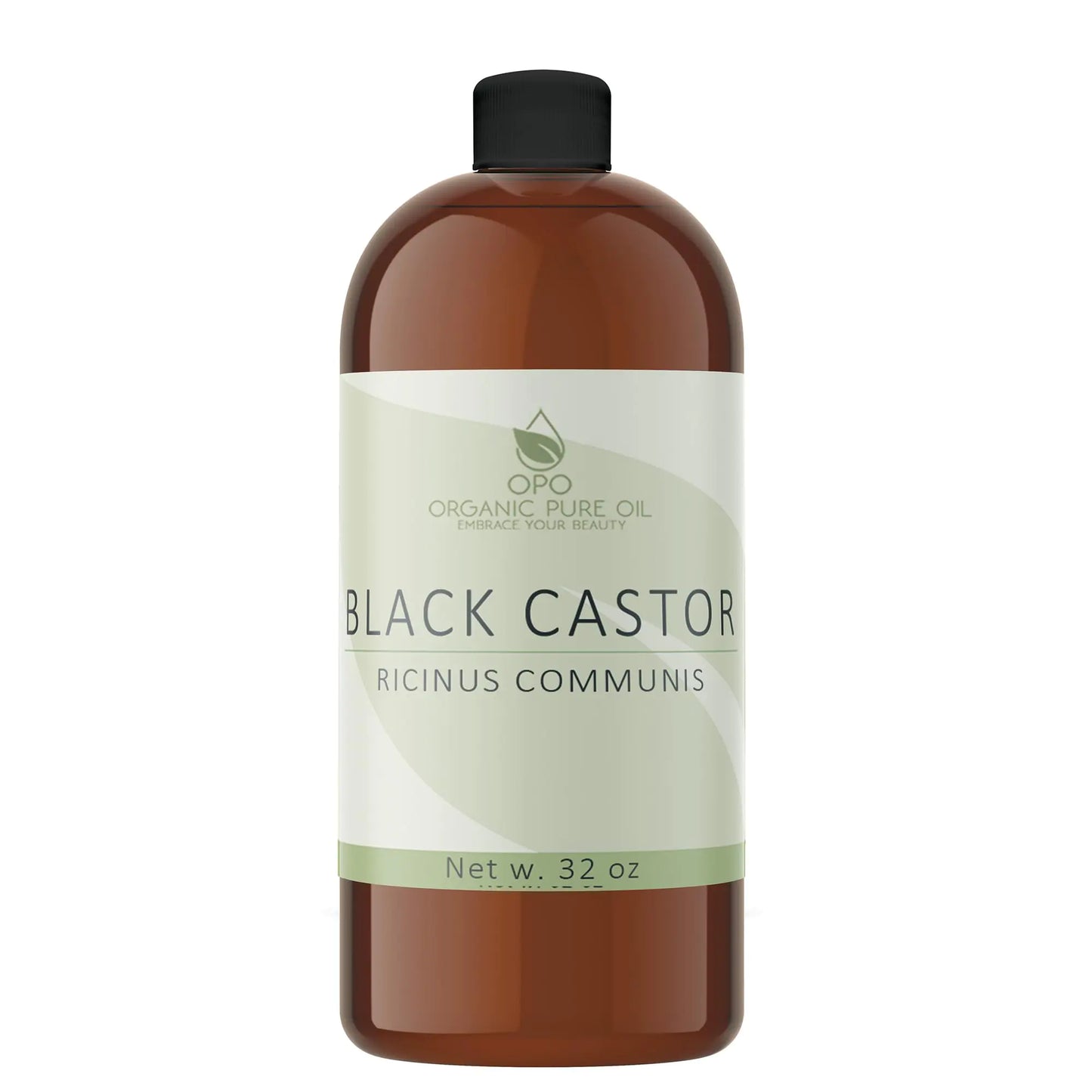 Jamaican Black Castor Oil - 32 OZ Pure Organic Cold Pressed Filtered Hexane & Chemical Free PBA-Free Plastic Caster - Hair Growth Body Skin - Brows Lashes