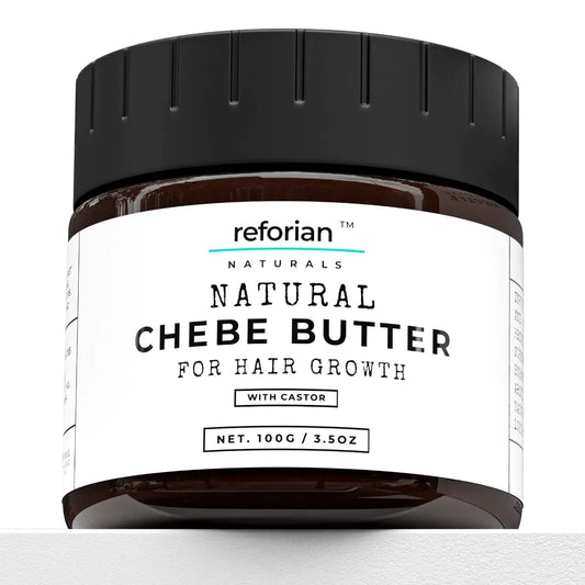 Chebe Butter for Hair Growth Products for Black Hair with Castor & Biotin Made with African Chebe Powder